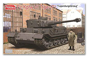 [사전 예약] 35A023 1/35 Pz.Kpfw.VI Tiger(P) 'Truppenubungsfahrzeug' 