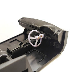 [사전 예약 ~3/28일] YMPTUN23 1/24 Steering wheel + "Quick release" Hub (two neodymium magnets included)