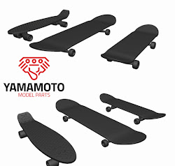 [사전 예약 ~3/28일] YMPTUN60 1/24 Skateboard kit