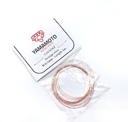 YMPTUN85 1/24 Orange wire 0,3mm 1m