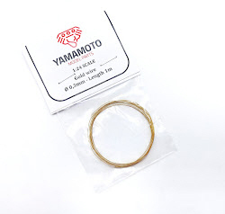 [사전 예약 ~3/28일] YMPTUN87 1/24 Gold wire 0,3mm 1m
