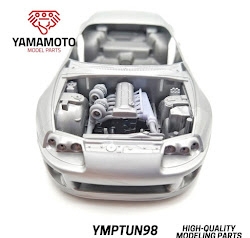 YMPTUN98 1/24 Twin Turbo Kit 2JZ Toyota Supra - Tamiya 24123