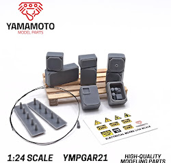 [사전 예약 ~3/28일] YMPGAR21 1/24 Electrical boxes kit no.1