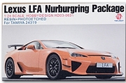 [사전 예약 ~3/23일] HD03-0631 1/24 Lexus LFA Nurburgring Package For T  24319(Resin+Decals+PE)