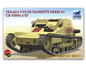 [사전 예약] CB35006 1/35 Italian CV3/33 Tankette (Serie II) 