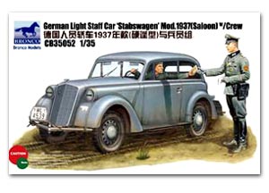 [사전 예약] CB35052 1/35 Opel Olympia modello 1937 (Saloon) "Stabswagen" w/2 figures 