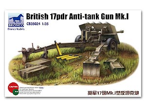 [사전 예약] CB35024 1/35 Bristish 17pdr Anti-tank Gun Mk.1 