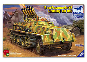 [사전 예약] CB35070 1/35 15cm Panzerwerfer 42 (Zehnling) auf sWS 