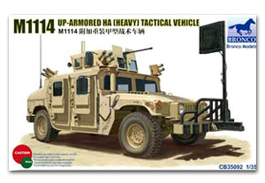 [사전 예약] CB35092 1/35 M1114 Up-Armored Tactical Vehicle - Armor Reinforced Type 
