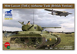 [사전 예약] CB35161 1/35 M22 Locust (T9E1) Airborne Tank (Bristish version) 