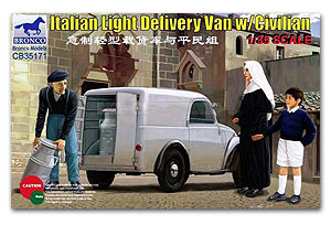 [사전 예약] CB35171 1/35 Italian Light Delivery Van w/Civilian 