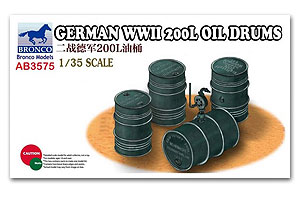 [사전 예약] AB3575 1/35 German WWII 200L Oil Drums 