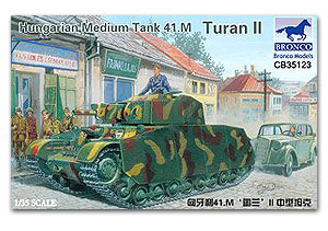 [사전 예약] CB35123 1/35 Hungarian Medium Tank 41M TuranII 75mm Gun 