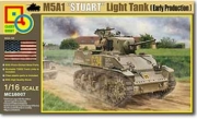 [사전 예약] MC16007 1/16 M5A1 "Stuart" Light Tank (Early version)