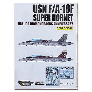 [사전 예약] DXM71-4228 1/48 USN F-18F VFA-102 Diamondbacks 