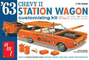 [사전 예약] AMT01201 1/25 1963 CHEVY II STATION WAGON