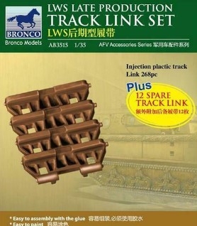 [사전 예약] AB3515 1/35 LWS Late Production Track Link Set