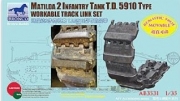[사전 예약] AB3531 1/35 Matilda Mk.II T.D.5910 Type Workable Track Link Set