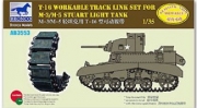 [사전 예약] AB3553 1/35 T-16 Workable Track Set for M-3/M-5 Stuart