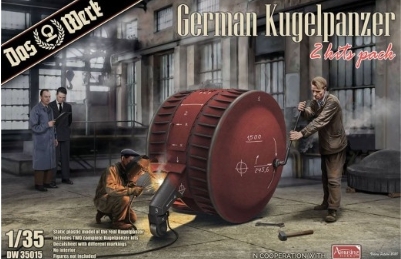 [사전 예약] DW35015 1/35 GERMAN KUGELPANZER - 2 KITS PACK