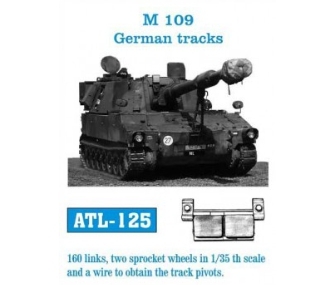 [사전 예약] ATL-125 1/35 German M-109 tracks