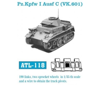 [사전 예약] ATL-118 1/35 Pz.KpfwbI Aufs C (VK.601)