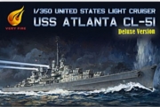 [사전 예약] VF350922DX 1/350 USS Atlanta CL-51 Light Cruiser Deluxe version