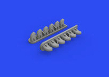 632161 1/32 P-40E exhaust stacks 1/32 TRUMPETER