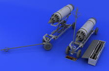 648046 1/48 Rocket launcher B-8M1 and loading cart 1/48