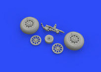 648335 1/48 P-51D wheels 1/48 AIRFIX