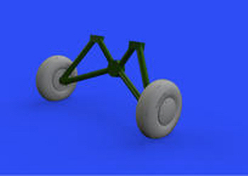 648556 1/48 Tiger Moth wheels 1/48 AIRFIX