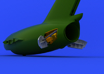 672020 1/72 MiG-15bis airbrakes 1/72 EDUARD