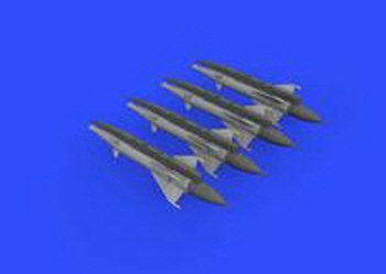 672191 1/72 RS-2US missiles for MiG-21 1/72 EDUARD