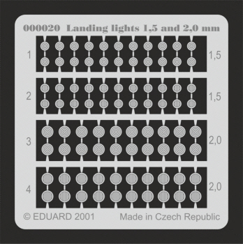 [사전 예약] 00020 Landing lights 1,5 and 2mm