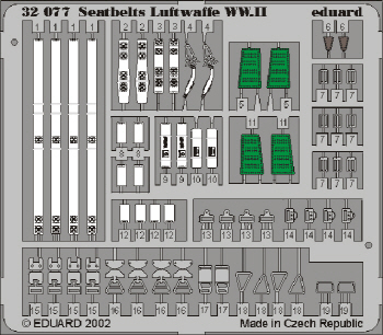 [사전 예약] 32507 1/32 Seatbelts Luftwaffe WWII
