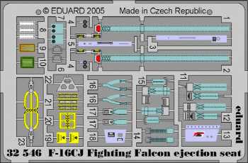 32546 1/32 F-16CJ ejection seat TAMIYA