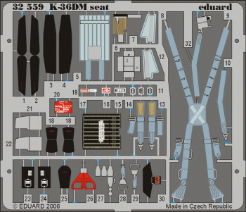 [사전 예약] 32559 1/32 MiG-29 Fulcrum K-36DM seat TRUMPETER