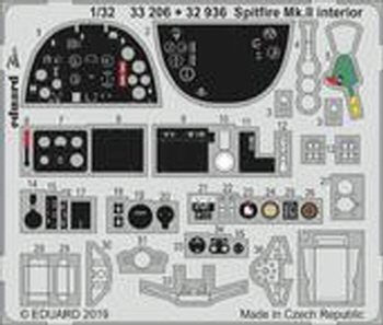 32936 1/32 Spitfire Mk.II interior 1/32 REVELL