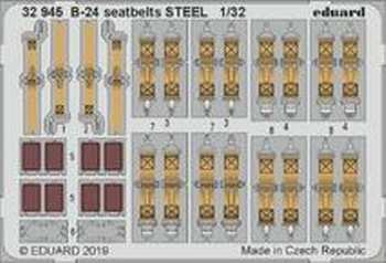[사전 예약] 32945 1/32 B-24 seatbelts STEEL 1/32 HOBBY BOSS