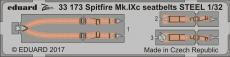 [사전 예약] 33173 1/32 Spitfire Mk.IXc seatbelts STEEL 1/32 REVELL