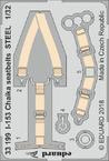 33199 1/32 I-153 Chaika seatbelts STEEL 1/32 ICM