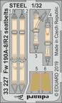33227 1/32 Fw 190A-8/R2 seatbelts STEEL 1/32 REVELL