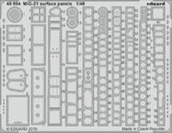48994 1/48 MiG-21 surface panels 1/48 EDUARD