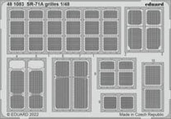 [사전 예약] 481083 1/48 SR-71A grilles 1/48 REVELL