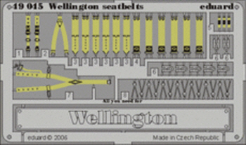 49045 1/48 Wellington seatbelts TRUMPETER