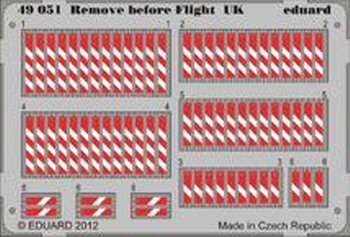 [사전 예약] 49051 1/48 Remove before flight UK
