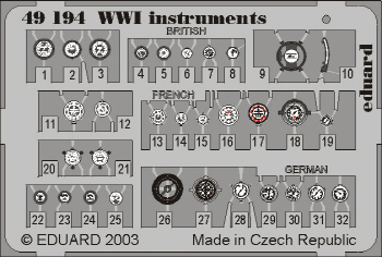 [사전 예약] 49194 1/48 WWI Instruments