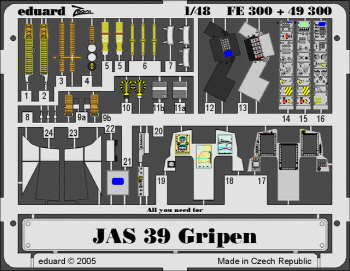 [사전 예약] 49300 1/48 JAS-39 Gripen ITALERI
