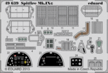 [사전 예약] 49639 1/48 Spitfire Mk.IXc EDUARD