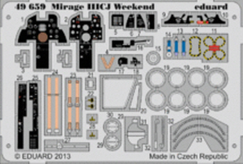 [사전 예약] 49659 1/48 Mirage IIICJ Weekend EDUARD